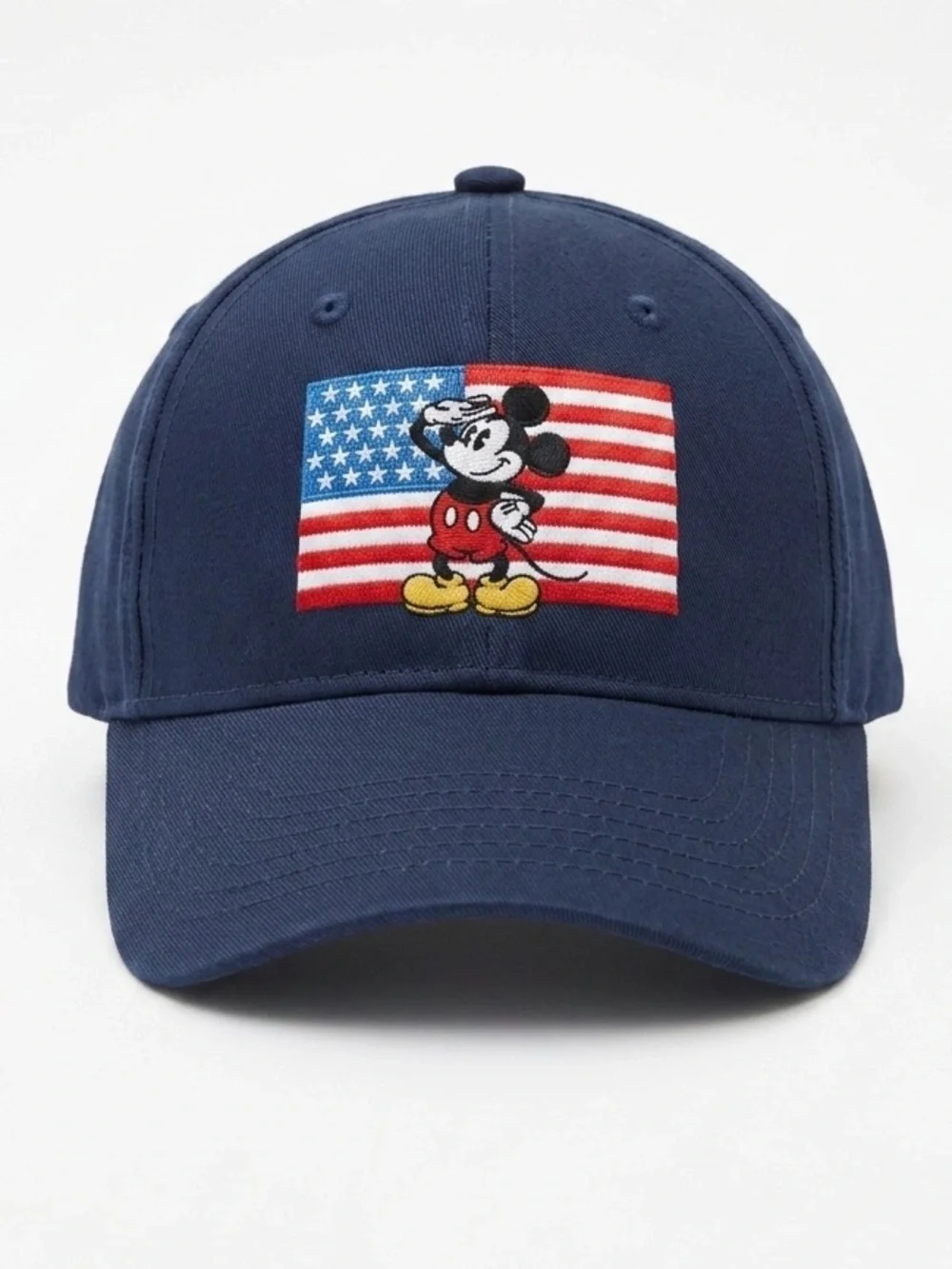 Disney Store Mickey Salutes America Adjustable Baseball Cap – Youth – NWT